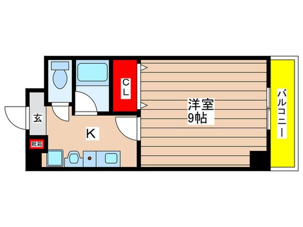 フローラ９８の物件間取画像